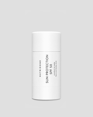 mineralischer spf 50 stift für gesicht und körper, feuchtigkeitsspendend und uvb-, uva-schutz nutridome - 1