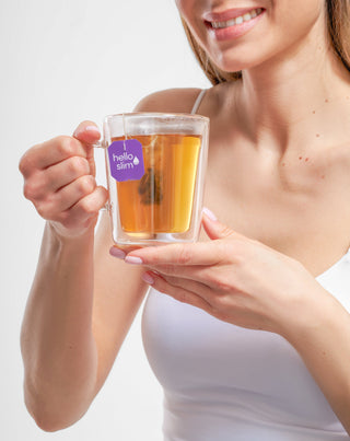 Body Detox Reinigungstee für den Tag in 30 Tagen, fruchtig und pflanzlich Hello Slim Oh!Tomi