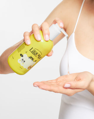 Natürliche feuchtigkeitsspendende Badelotion für Kinder mit Aloe-Vera-Extrakt Lili&Mu