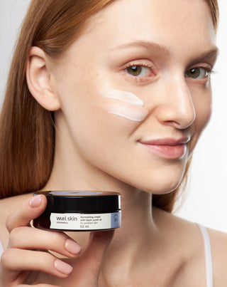 Normalisierende Creme für problematische Haut mit Mel Skin Schwarzkümmel-Öl