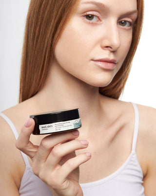 Pflegende Creme für trockene und müde Haut mit grünem Tee und Mel Skin Aloe Vera