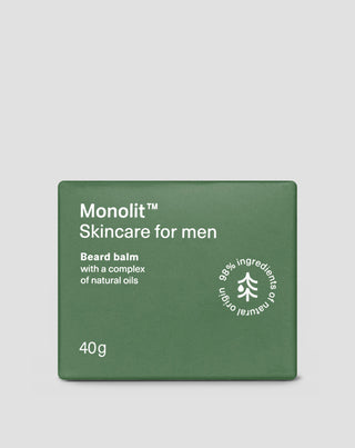 Pflegender und feuchtigkeitsspendender Bartbalsam mit Monolith Naturölkomplex - 4