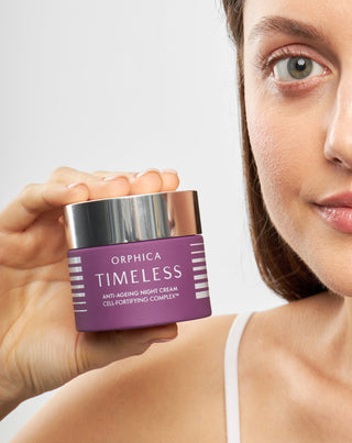 Kosmetikset für reife Haut: Tagescreme SPF 20 und Orphica Nachtcreme