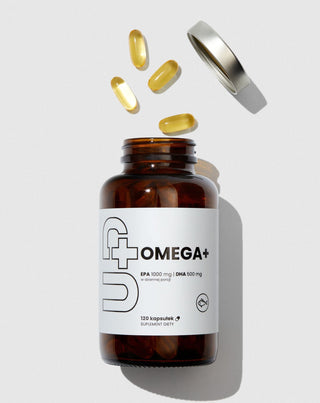 Supplement Up Omega+ UP Omega-3 Ungesättigte Fettsäuren Health Pharma 120 Kapseln - 2