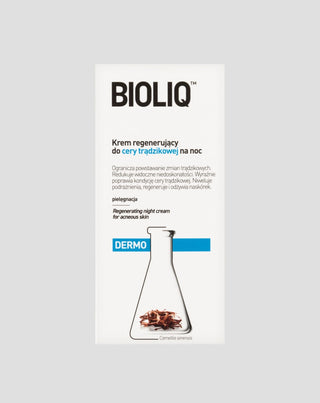 Dermo Bioliq regenerierende Nachtcreme für zu Akne neigende Haut