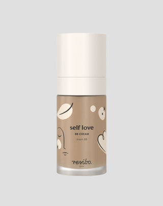 Natürliche und umweltfreundliche BB Self Love Gesichtscreme in Sunny Beige 30 ml Resibo - 1
