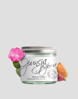 Anti-Falten-Creme mit Kaktusfeigenöl, Coenzym Q10, Vit. C und E E-Fiore