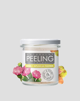 Natürliches Salzpeeling mit Kaktusfeige, Sheabutter und Vitamin. E stark festigendes E-Fiore - 1