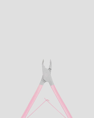 Professionelle 3mm Hautknipser mit satinrosa You Beauty-Griff - 2