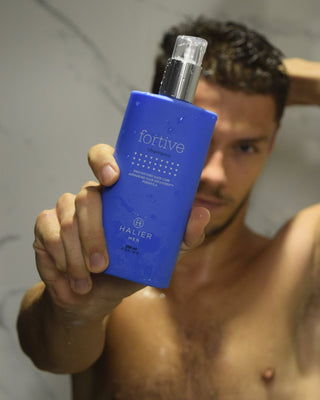 Shampoo gegen Haarausfall für Männer mit Arganöl Fortive 250 ml Halier - 3