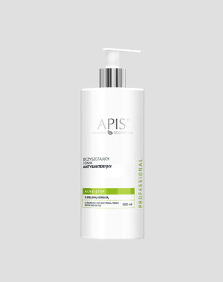 Reinigendes antibakterielles Gesichtswasser mit grünem Tee Acne-Stop Home Terapis Apis - 1