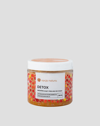 Zuckerpeeling für den Körper 100% natürliches ölhaltiges Peeling Detox Opcja Natura - 1