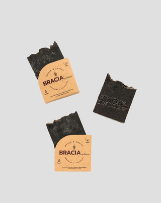 Antibakterielle und antimykotische Seife in Stückform Borowina mit Calamus Bracia Mydlarze_2 - 2