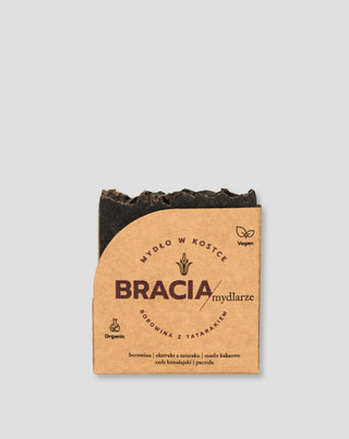 Antibakterielle und antimykotische Seife in Stückform Borowina mit Calamus Bracia Mydlarze - 1