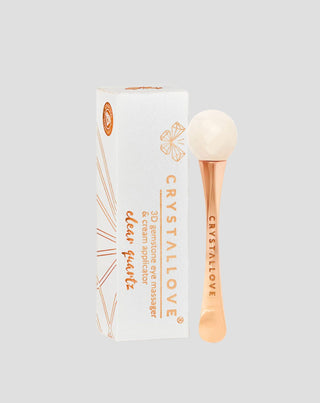 3D Augenmassagegerät mit Bergkristall und Crystallove Creme-Applikator - 1