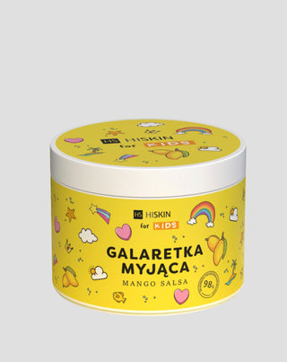 Gelée Waschgel für Kinderbad Gelb Mango Salsa HiSkin for Kids - 1