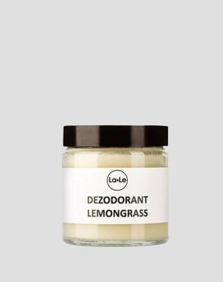 Erfrischendes ökologisches Deodorant in Cremeform mit Natron Lemongrass La-Le - 1