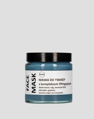 Lifting-Gesichtsmaske mit Bioferment aus Algen, Coenzym Q10 und Granatapfelextrakt La-Le - 1