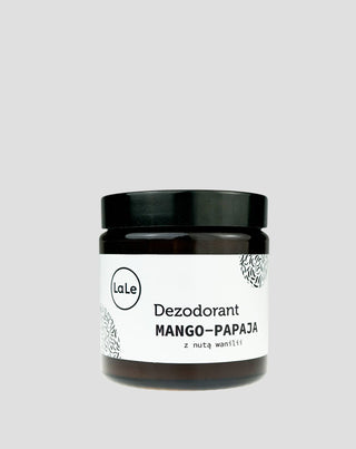 Ökologischer Deodorant-Creme - Mango-Papaya mit Vanillenote, die ein langanhaltendes Frischegefühl bietet La-Le - 1