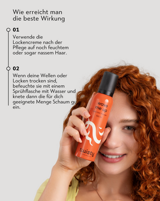 Wave me up Twisty Lockenfixiermousse ohne die Locken zu beschweren Twisty - 3