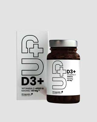 Nahrungsergänzungsmittel Up D3+ Vitamin D3 in Kombination mit Magnesium UP Health Pharma 60 Kapseln - 3