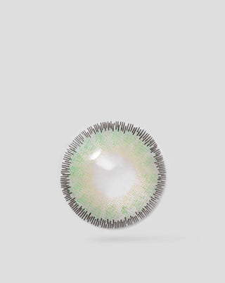 Grüne Kontaktlinsen für Farbnullen mit silbergrünen Monden Nr. 3 Ovio - 3