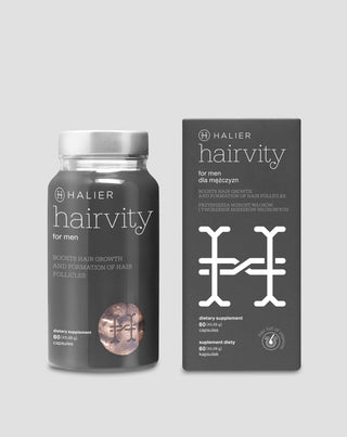 Hairvity Men Tabletten gegen Haarausfall für Männer Halier 60 Kapseln