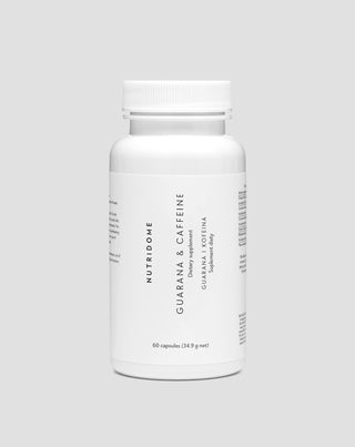 Guarana und koffein für konzentration, fokus und mehr energie nutridome 60 stück.