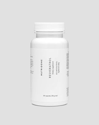 Resveratrol Kapseln zur Unterstützung des Kreislaufsystems und zum Schutz vor Arteriosklerose Nutridome 60 Stück