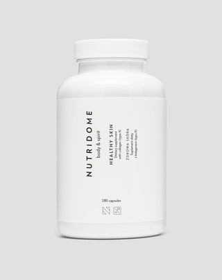 Kollagen Typ II Tabletten Gesunde Haut Nutridome 180 Kapseln - 1