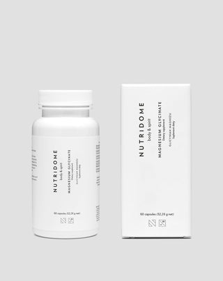 Magnesiumglycinat gegen Krämpfe, Müdigkeit und Stress, magenfreundlich Nutridome - 2