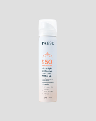Ultraleichter schützender Make-up-Nebel mit Sonnenschutz SPF50 Paese - 1