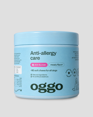 Ergänzungsfuttermittel bei Allergien und empfindlicher Haut für Hunde Anti-Allergy Care Oggo 180 g