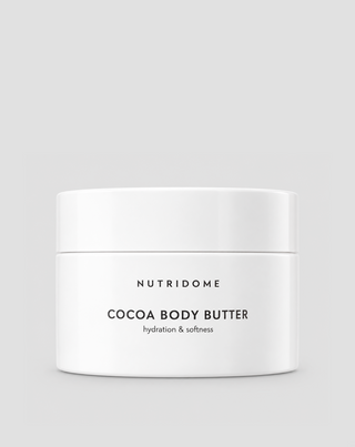 Kakaobutter für den Körper mit Ceramiden, natürlichen Ölen und Vitamin E Nutridome