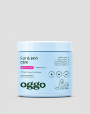 Nahrungsergänzung für Fell und Haut beim Hund Fur & Skin Oggo 180 g
