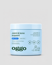 Nahrungsergänzung für Gelenke und Knochen bei großen, aktiven und älteren Hunden Joint & Bone Support Oggo 180 g