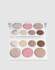 Multifunktionale Palette für Augen-Make-up und Gesichtskonturierung Face & Eyes Nutridome