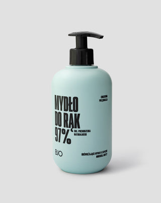 Erfrischende flüssige Handseife mit Gurkenextrakt mit dem Duft der Bjo-Meeresbrise - 1