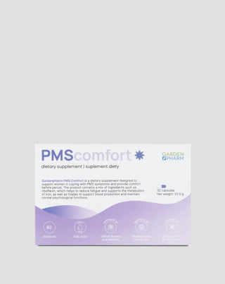 Nahrungsergänzungsmittel für Frauen bei prämenstruellem Syndrom PMS Comfort Gardenpharm - 1