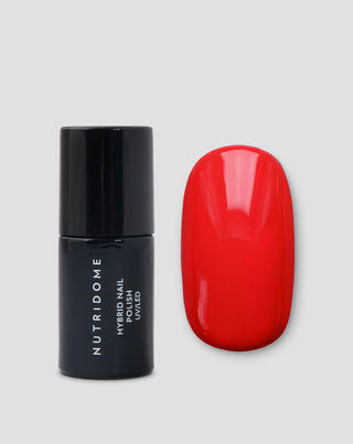 Hybrid-Nagellack UV/LED Red Velvet 016 Nutridome - 1