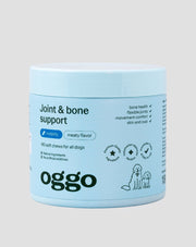 joint & bone support ergänzungsfutter für hunde für gelenke und knochen oggo 180 g