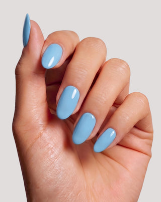 Hybrid-Nagellack UV/LED Ocean Blue 003 Nutridome - 2
