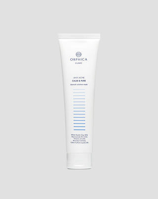 Reinigende und regenerierende Maske für zu Akne neigende Haut mit weißer Tonerde Anti-Acne Orphica Clinic 100 ml - 1